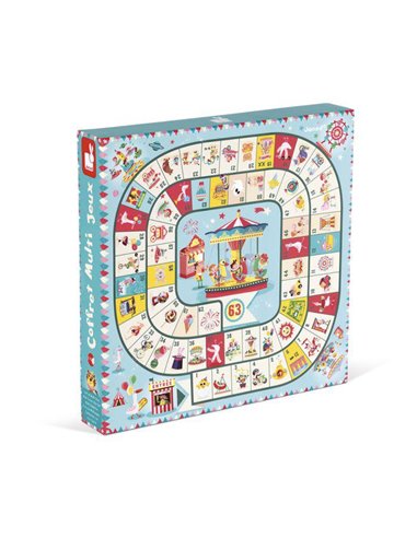 Coffret Carrousel multijeux - Janod