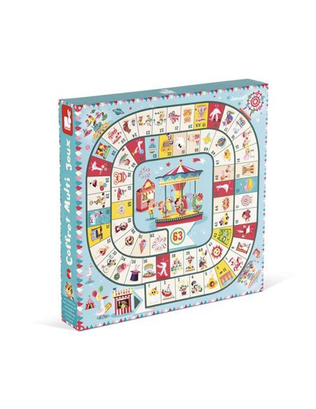 Coffret Carrousel multijeux - Janod