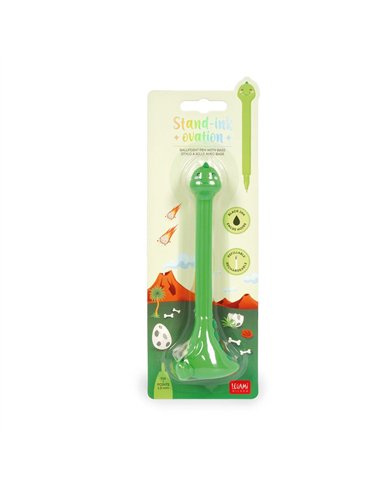 Stylo à Bille Dino avec Base - Stand-Ink Ovation - LEGAMI