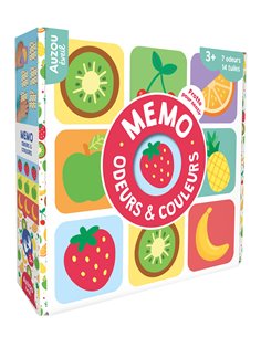 MEMO - ODEURS ET COULEURS - auzou