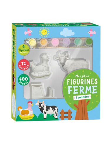 Mes jolies figurines ferme à peindre