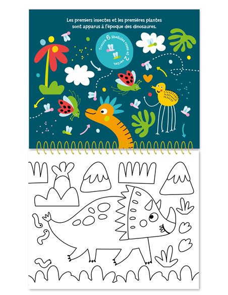 Mes jolies peintures magiques – Dinosaures