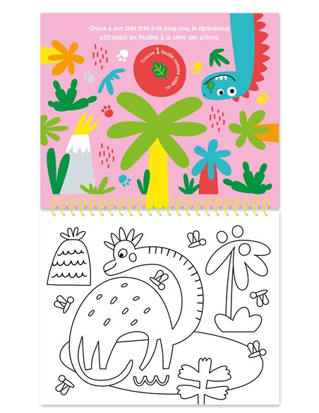 Mes jolies peintures magiques – Dinosaures