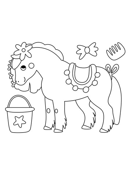 Mes jolies peintures magiques – Gentils poneys