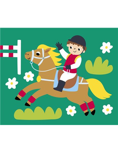 Mes jolies peintures magiques – Gentils poneys