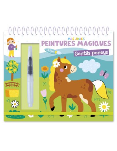 Mes jolies peintures magiques – Gentils poneys