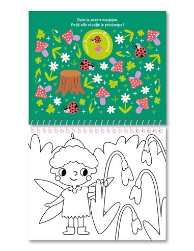 Mes jolies peintures magiques – Fées et elfes