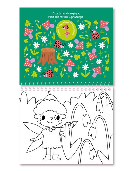 Mes jolies peintures magiques – Fées et elfes