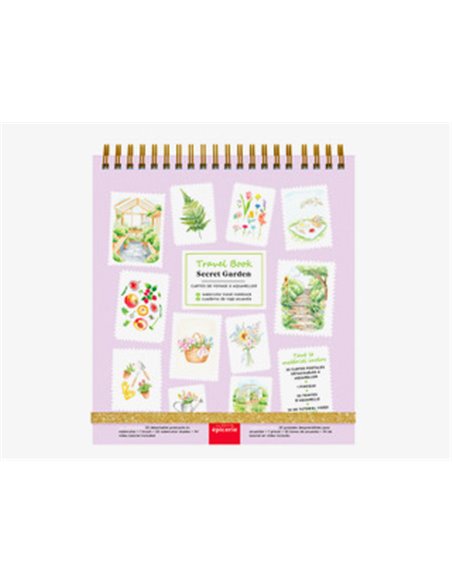 Travel book - secret garden - La petite épicerie