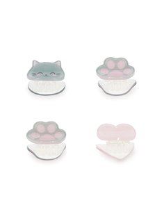 Set de 4 Mini Barrettes à Cheveux Kitty - Clip me up! - Legami 2