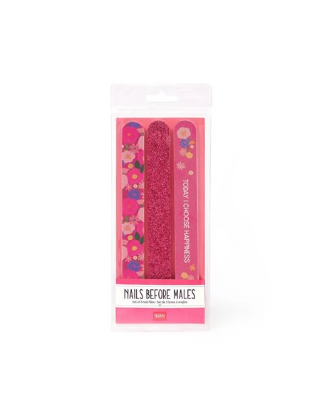 Set de 3 Limes à Ongles Flowers - Nails Before Males - Legami