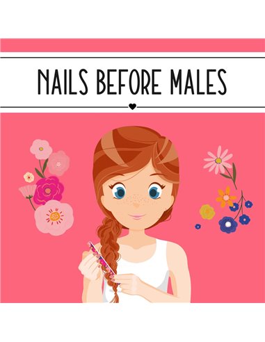 Set de 3 Limes à Ongles Flowers - Nails Before Males - Legami