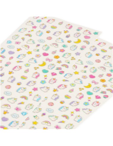 Stickers Pour Ongles Unicorn - Nail Stickers - Legami