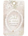 Heart Moments pierre précieuse Bracelet - le cristal de roche