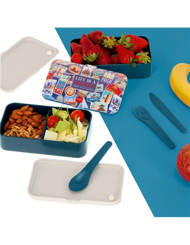 LUNCH BOX - BOÎTE REPAS - TRAVEL - Legami