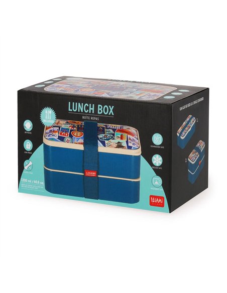LUNCH BOX - BOÎTE REPAS - TRAVEL - Legami