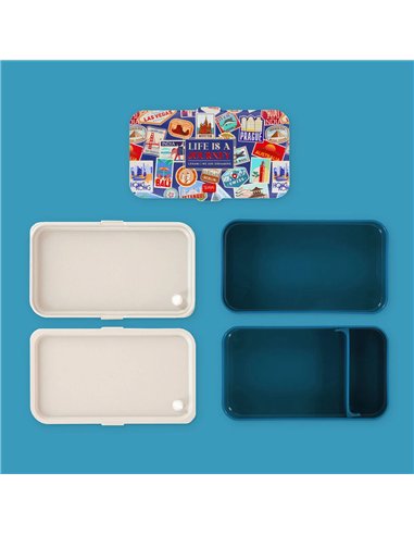 LUNCH BOX - BOÎTE REPAS - TRAVEL - Legami