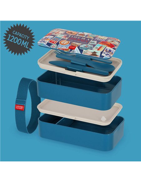 LUNCH BOX - BOÎTE REPAS - TRAVEL - Legami