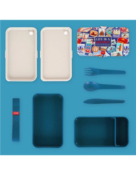 LUNCH BOX - BOÎTE REPAS - TRAVEL - Legami