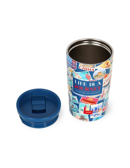 HOT & COLD - VERRE ISOTHERME - TRAVEL - Legami