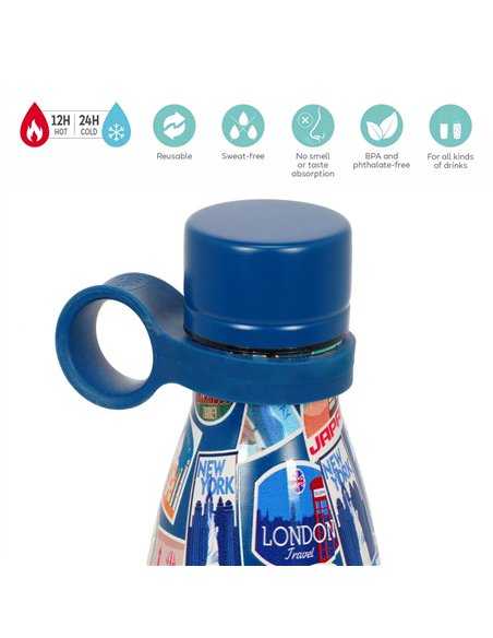HOT & COLD - GOURDE THERMIQUE - TRAVEL 500ml - LEGAMI