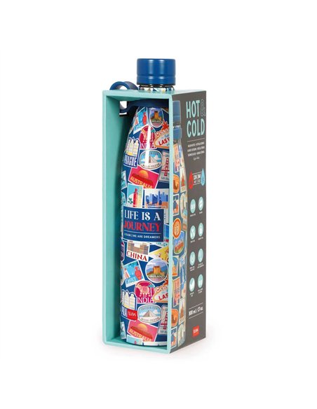 HOT & COLD - GOURDE THERMIQUE - TRAVEL 800ml - LEGAMI