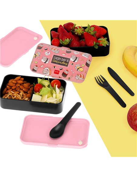 LUNCH BOX - BOÎTE REPAS - SUSHI CAT - LEGAMI