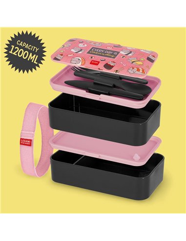 LUNCH BOX - BOÎTE REPAS - SUSHI CAT - LEGAMI