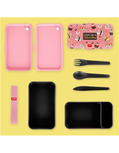 LUNCH BOX - BOÎTE REPAS - SUSHI CAT - LEGAMI