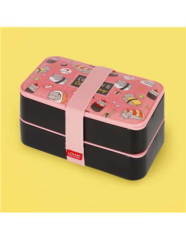 LUNCH BOX - BOÎTE REPAS - SUSHI CAT - LEGAMI