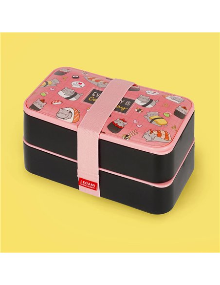 LUNCH BOX - BOÎTE REPAS - SUSHI CAT - LEGAMI