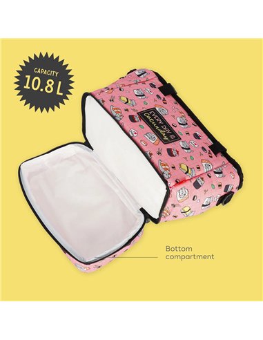 LUNCH BAG - SAC À REPAS - SUSHI CAT - LEGAMI