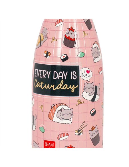 HOT & COLD - GOURDE THERMIQUE - SUSHI CAT 300ml - LEGAMI