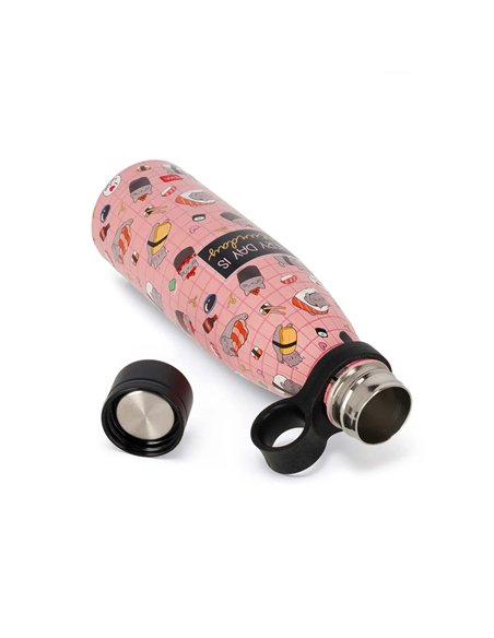 HOT & COLD - GOURDE THERMIQUE - SUSHI CAT 500ml - LEGAMI
