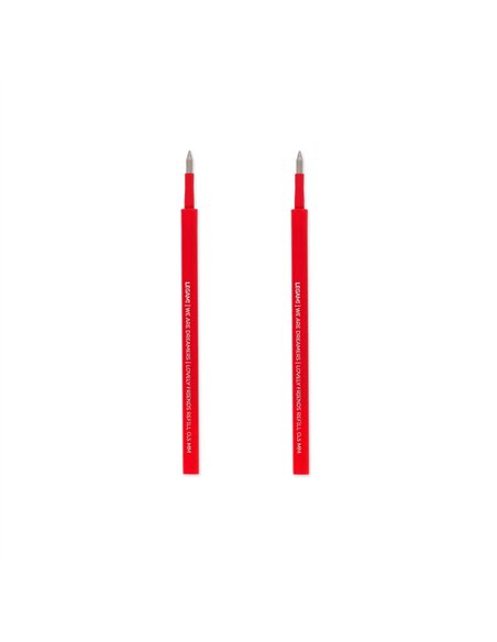 Set de 2 Recharges pour Stylo à Encre Gel - Lovely Friends - rouge - LEGAMI