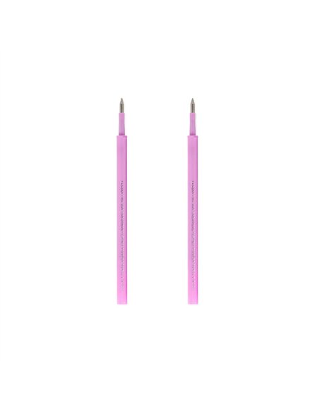 Set de 2 Recharges pour Stylo à Encre Gel - Lovely Friends - violet - LEGAMI
