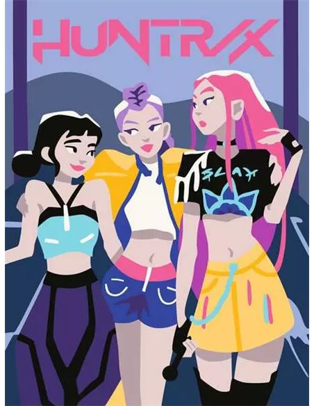 CreArt 18x24 cm KPop Huntr/X