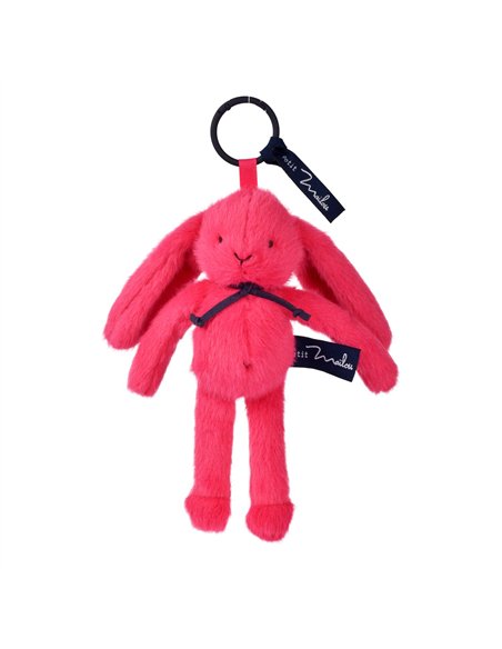 Lapin Porte-clé - Fuchsia peps - Mailou