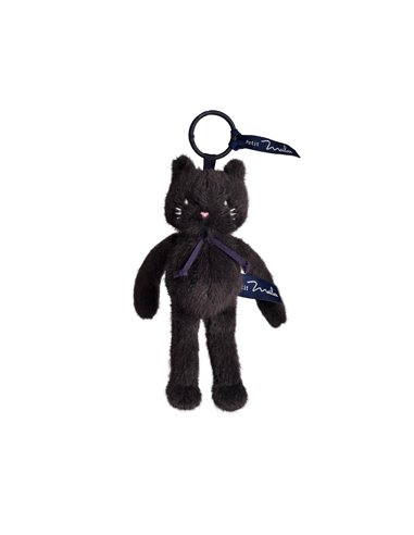 Chat Porte-clé - Noir anthracite - Mailou