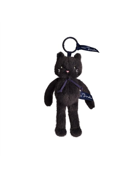 Chat Porte-clé - Noir anthracite - Mailou