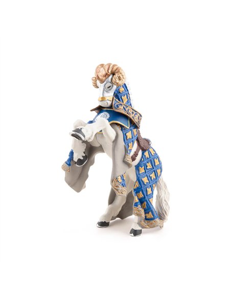 Figurine Cheval du Maître des armes cimier bélier - Papo