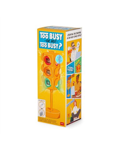 Feu Tricolore de Bureau - Too Busy or Not Too Busy? - Legami