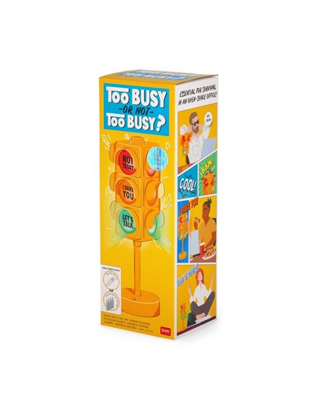 Feu Tricolore de Bureau - Too Busy or Not Too Busy? - Legami