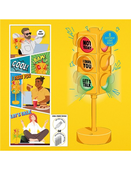 Feu Tricolore de Bureau - Too Busy or Not Too Busy? - Legami