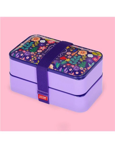 LUNCH BOX - BOÎTE REPAS - FLOWERS - Legami