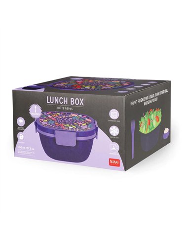 Boîte Repas 1700 ml - Flowers- Lunch Box - LEGAMI