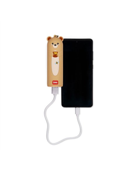 Batterie Externe Portable Teddy Bear - My Super Power - LEGAMI