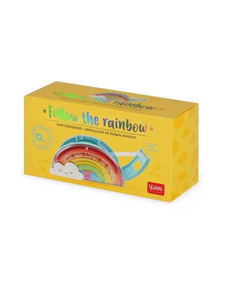 Dérouleur de Ruban Adhésif - Follow The Rainbow - LEGAMI