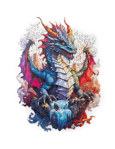Puzzle en bois Dragon 287 pcs - Recent Toys