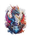 Puzzle en bois Dragon 287 pcs - Recent Toys